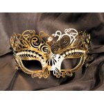 Masque vnitien giulia rigide dor avec strass - hmj - 035b gold / or