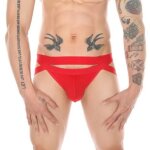 Mensexywear jockstrap mario rouge Mensexywear jockstrap mario rouge