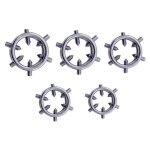 Mensteel anneau de gland avec pics peaky 1. 5cm