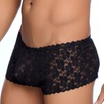 Mob eroticwear boxer sexy dentelle lace mob noir Mob eroticwear boxer sexy dentelle lace mob noir