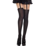 Music legs collant fantaisie effet bas opaque avec jarretelles noir Music legs collant fantaisie effet bas opaque avec jarretelles noir
