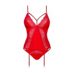 Obsessive corset diyosa & culotte rouge rouge