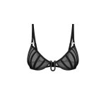 Obsessive exquisite aurorium demi - soutien - gorge noir noir