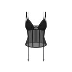Obsessive exquisite sibilie corset - noir noir