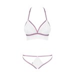 Obsessive lilyanne 2 pices set white blanc / lilas
