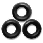Oxballs fat willy - 3 - pack jumbo cockrings - black