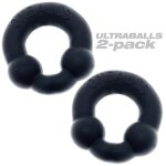 Oxballs ultraballs - 2 - pack nodule pressure cockrings - night Oxballs ultraballs - 2 - pack nodule pressure cockrings - night