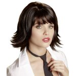 Perruque cheveux noir joanne