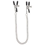 Pince - ttons ajustables avec chane clamps taboom argentes