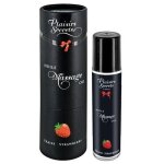 Plaisirs secrets huile de massage fraise 59ml Plaisirs secrets huile de massage fraise 59ml