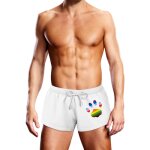 Prowler maillot de bain court blanc oversize paw blanc