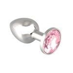 Rimba anus piquet petit avec cristal rose s