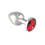 Rimba anus piquet petit avec cristal rouge s