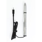 Rimba - electro dildo / sonde, bi - polair (165 mm)