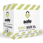 Safe préservatifs king size xl (5 pièces) Safe préservatifs king size xl (5 pièces)