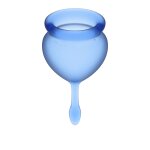 Satisfyer feel good coupes menstruelles bleu