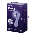 Satisfyer pro 2 generation 3 lila - air pulse vibrator