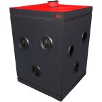 Secret dome cabine scandale - kink club - noir et rouge Secret dome cabine scandale - kink club - noir et rouge