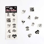Secret play kinky collection - tatouages temporaires pack de 10