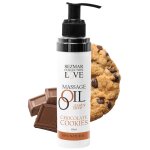 Sezmar huile de massage comestible parfum cookie chocolat - 100ml