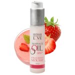 Sezmar huile de massage comestible parfum mousse fraise - 50 ml