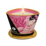 Shunga chandelle de massage rose - 170 ml