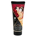 Shunga creme de massage delectable - vin pétillant à la fraise - 200 ml Shunga creme de massage delectable - vin pétillant à la fraise - 200 ml