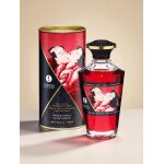 Shunga huile chauffante aphrodisiaque cerise ardente 100ml