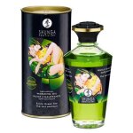 Shunga huile chauffante bio th vert comestible 100ml