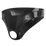 Slip ouvert pour homme en latex