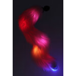 Taboom plug anal licorne avec queue lumineuse