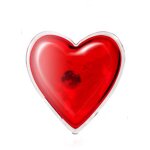 Wolnash coeur chauffant pour massage rutilisable