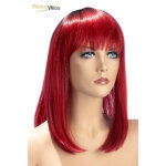 World wigs perruque elvira rouge