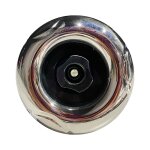 Bain et confort jet inox 1 jet directionnel noir 88 mm - 3. 5  - handsome elegant