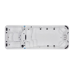 Bain et confort spa de nage miami - swimazur - coloris blanc / gris - destockage