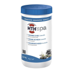 Hth spa - chlore choc - granuls - 1, 2kg