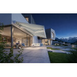 Sunny inch � stores bannes coffre int�gral avec �clairage led cube neptune 9900 led