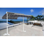 Sunny inch  stores double pente sur pied avec coffre configurable jupiter 8000