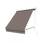 Sunny inch � store de fen�tre � projection avec coffre - taupe
