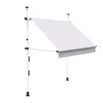 Sunny inch  store  projection autoportant sans perage - 200 x 150 cm - terrasse ou balcon - cru