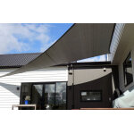 Sunny inch  voile d'ombrage impermable 220g / m - 3 x 3 x 4, 24 m - haute densit - tissu dperlant ...