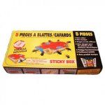 Sticky box : 10 piges anti blattes - cafards lot de 2 boites
