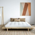 Karup design lit futon japan en pin massif naturel 160x200