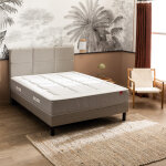 Matelas epeda ressorts ensachés, mémoire de forme et laine l?escapade 70x190 Matelas epeda ressorts ensachés, mémoire de forme et laine l?escapade 70x190