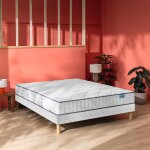Matelas merinos ressorts et mmoire de forme cheer bed 160x200