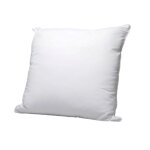 Oreiller éco naturel moelleux enveloppe coton bio someo 60x60 Oreiller éco naturel moelleux enveloppe coton bio someo 60x60