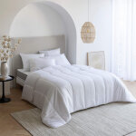 Pack couette t 140x200 cm et oreiller moelleux anti - acariens - someo