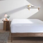 Protge matelas 100% coton anti - acariens 90x190 - someo
