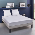 Protge matelas bultex coton doux - bonnet extensible 20  30 cm 90x190