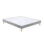Sommier bultex vigoroso gris confort ferme + pieds 160x200 Sommier bultex vigoroso gris confort ferme + pieds 160x200